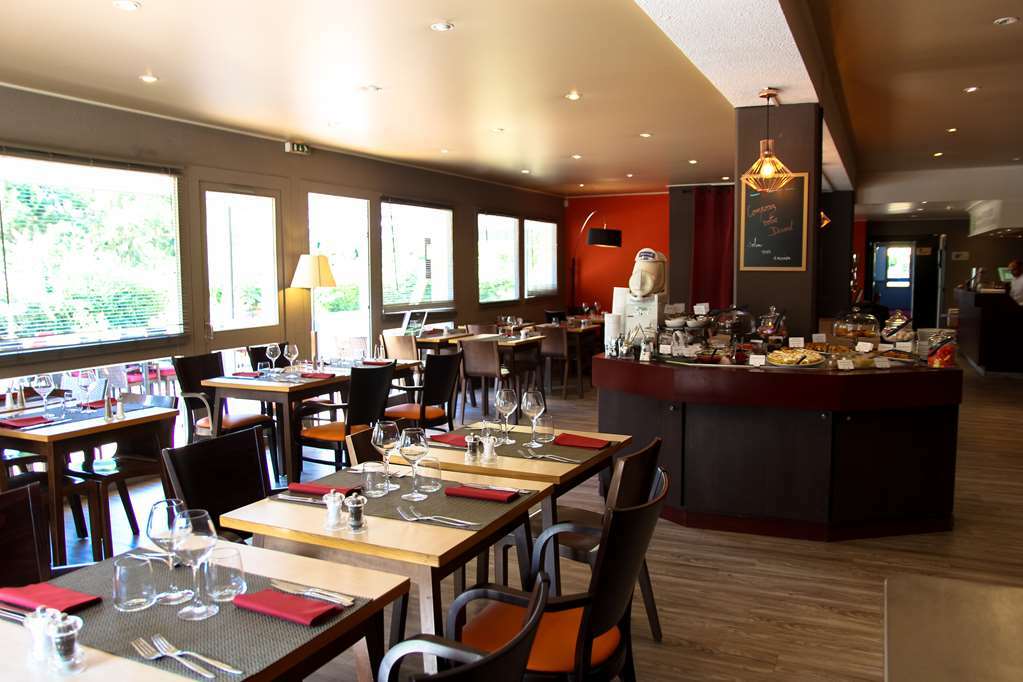 Kyriad Rouen Nord - Mont Saint Aignan Restoran fotoğraf